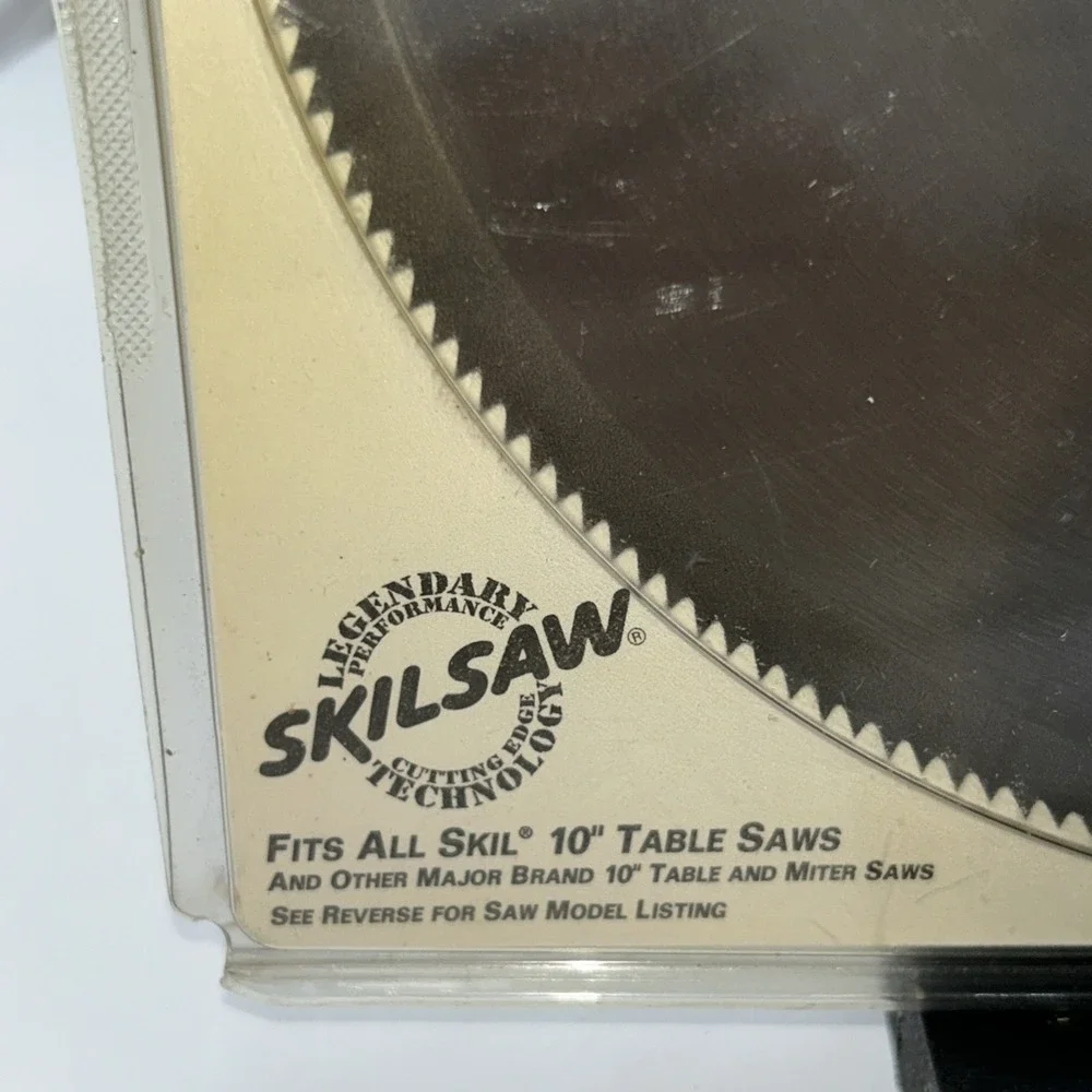 Skil 10 inch 200 Teeth Plywood/Paneling Steel Blade 5/8 Arbor New Made In USA